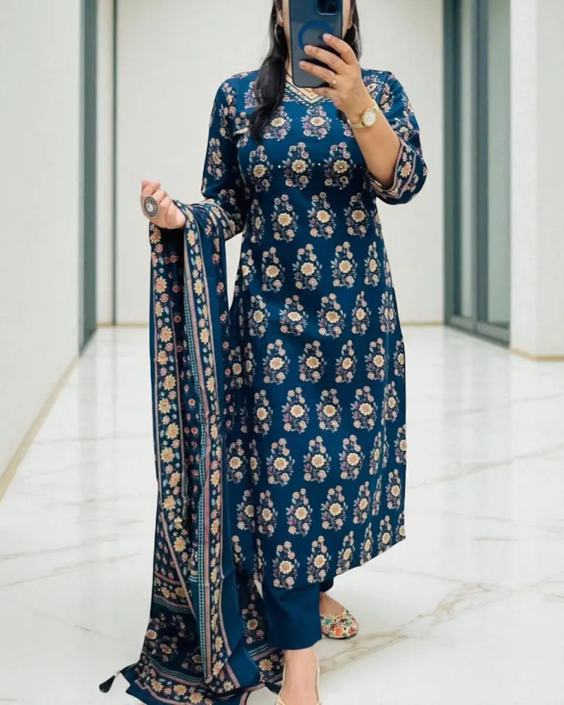Floral-Printed-Cotton-Kurta-Set-with-Dupatta-Blue1.webp