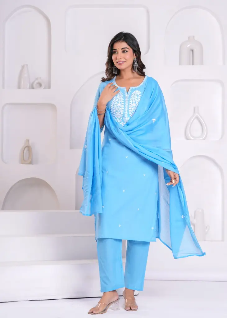 Mal-Cotton-Kurta-Set-with-Embroidered-Neck-and-Dupatta-Blue4.webp