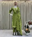 Brown&Green-Embroidered-Rayon-Slub-Cotton-Kurta-Set-Green3.webp