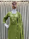 Brown&Green-Embroidered-Rayon-Slub-Cotton-Kurta-Set-Green4.webp