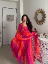 Pink-and-Orange-Bandhani-Print-Anarkali-set4.webp