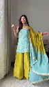 Mint-Green&Yellow-Embroidered-Chinon-Silk-Palazzo-Set2.webp