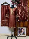 Embroidered-Jimmi-Cho-Kurti-Palazzo-Set-in-Brown1.webp