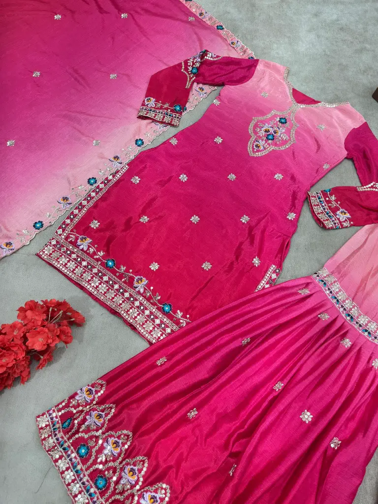 Embroidered-Pink-Chinon-Silk-Kurta-Sharara-Set-with-Dupatta4.webp