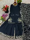 Black-Embroidered-Crepe-Sharara-Set-with-Sequins-Work-&-Georgette-Dupatta4.webp