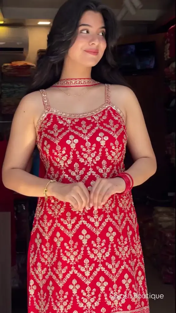 Red-Embroidered-Faux-Georgette-Palazzo-Set with-Sequins-&-Dupatta1.webp