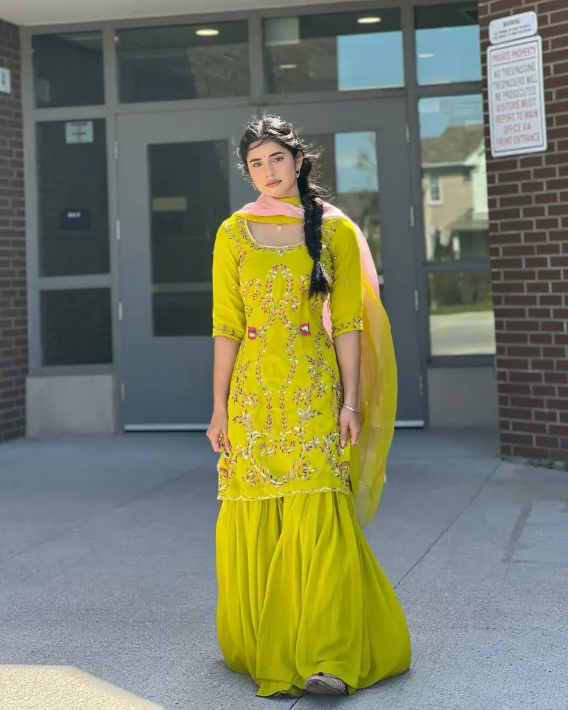 Lime-Yellow-Georgette-Embroidered-Sharara-Suit-with-Dupatta–Designer-Wear1.webp