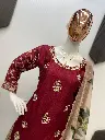 Sequin-Embroidered-Chinon-Sharara-Set-Maroon3.webp