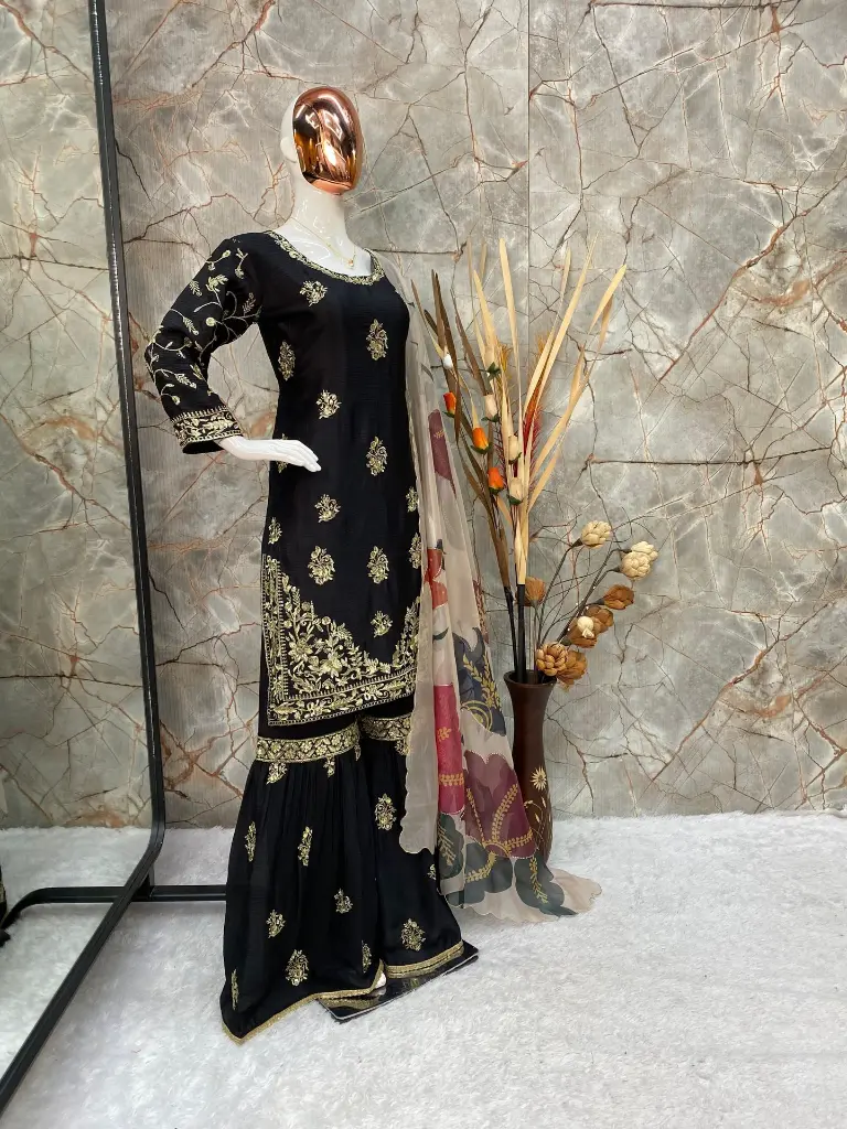 Sequin-Embroidered-Chinon-Sharara-Set-Black2.webp