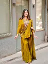Sequin-Embroidered-Air-Tex-Chinon-Indo-Western-Set-Yellow3.webp