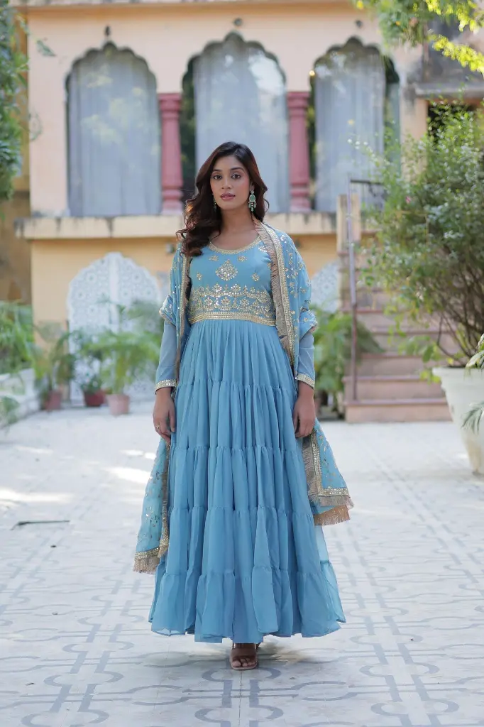 Premium-Star-Georgette-Fully-Flared-Gown-Blue1.webp