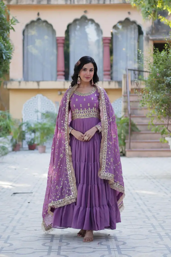 Premium-Star-Georgette-Fully-Flared-Gown-Purple3.webp