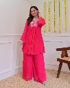 Festive-Pure-Georgette-Co-ord-Set-Magenta2.webp