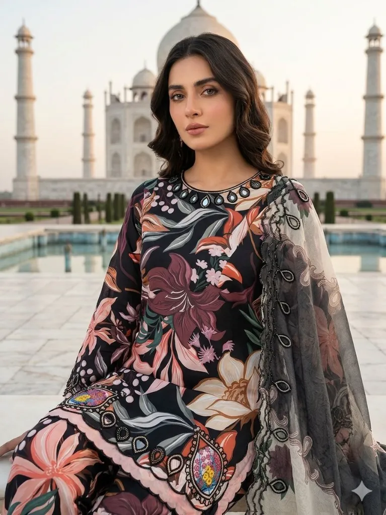 Printed-Muslin-Embroidered-Cutwork-Top-Pant-Organza-Dupatta-Set3.webp
