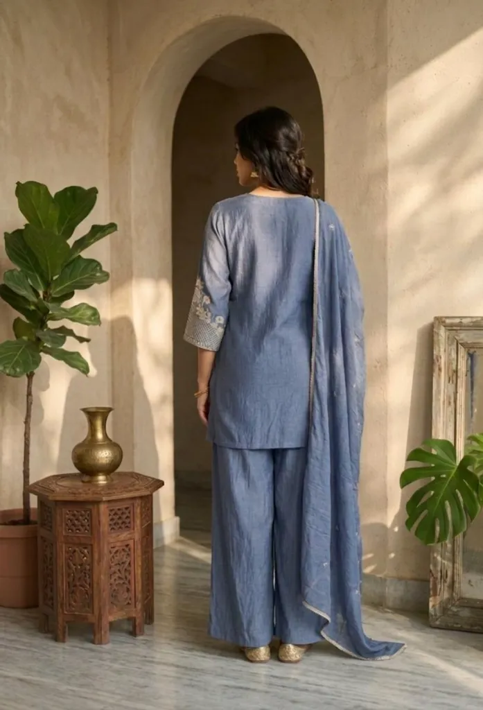 Rangoli-Crush-Embroidered-Top-Palazzo-Dupatta-Set-Blue1.webp