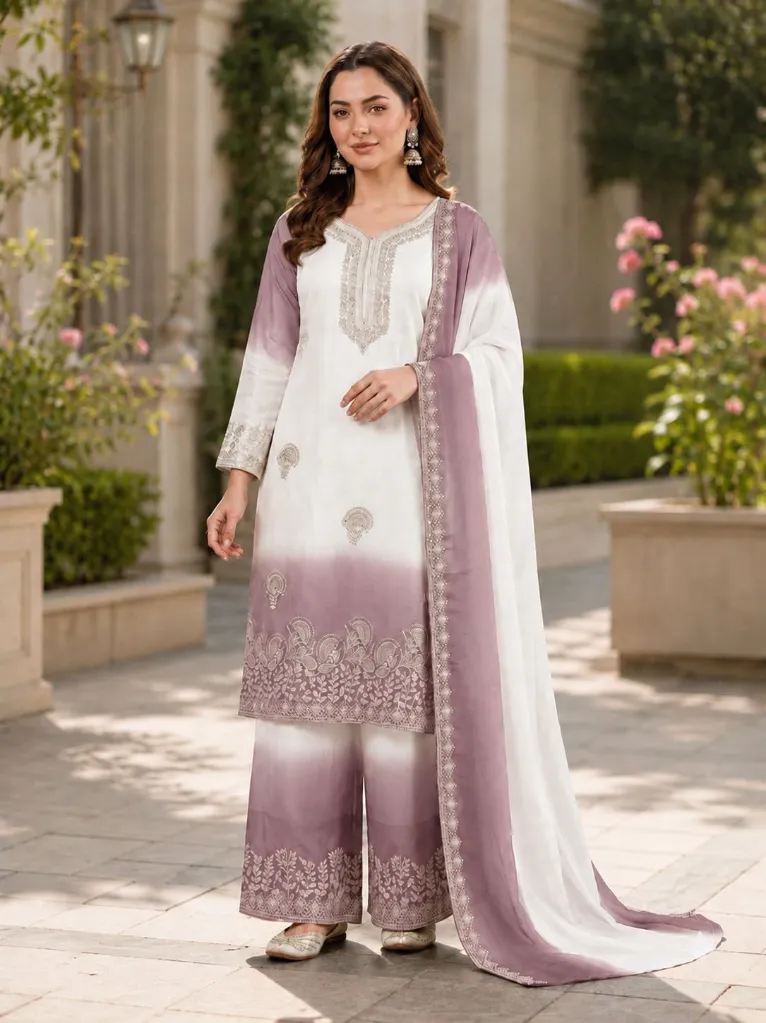 Dual-Tone-Star-Georgette-Embroidered-Top-Palazzo-Dupatta-Set-Purple4.webp