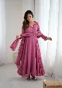 Fox-Georgette-Handwork-Gown-with-Crepe-Pants-and-Gota-Patti-Dupatta2.webp