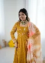 Crunchy-Silk-Sequin-Embroidered-Gown-Palazzo-Digitally-Printed-Chinon-Dupatta-Set-Yellow3.webp