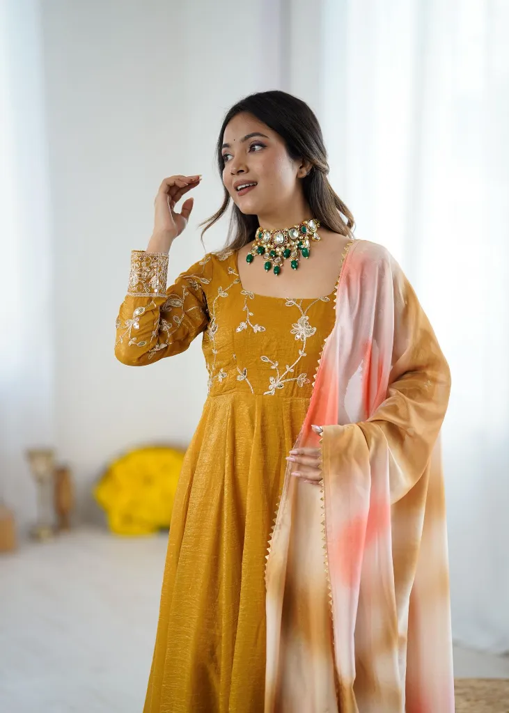 Crunchy-Silk-Sequin-Embroidered-Gown-Palazzo-Digitally-Printed-Chinon-Dupatta-Set-Yellow1.webp