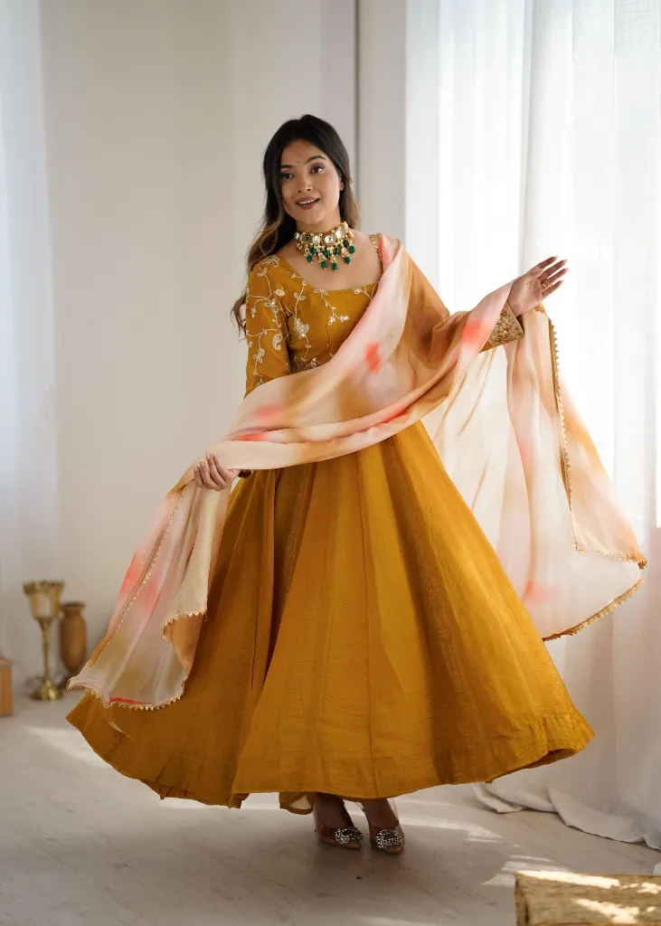 Crunchy-Silk-Sequin-Embroidered-Gown-Palazzo-Digitally-Printed-Chinon-Dupatta-Set-Yellow4.webp