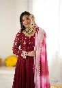 Crunchy-Silk-Sequin-Embroidered-Gown-Palazzo-Digitally-Printed-Chinon-Dupatta-Set-Maroon6.webp