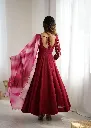 Crunchy-Silk-Sequin-Embroidered-Gown-Palazzo-Digitally-Printed-Chinon-Dupatta-Set-Maroon4.webp