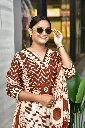 Jaipur-Pure-Cotton-60x60-Zig-Zag-Print-Kurta-Pant-Set-with-Handcrafted-Floral-Neckline-Rust2.webp