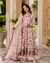 Faux-Georgette-Sequin-Embroidered-Anarkali-Kurta-Pant-Net-Dupatta-Set-Maroon3.webp