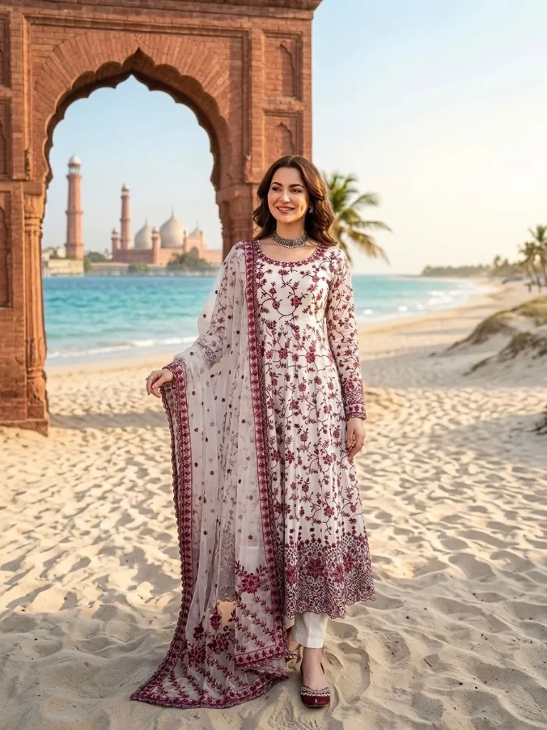 Faux-Georgette-Sequin-Embroidered-Anarkali-Kurta-Pant-Net-Dupatta-Set-Maroon2.webp