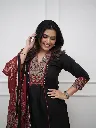 Pure-Cotton-60-60-A-Line-Machine-Printed-Kurta-Pant-Set-with-Adda-Work-Dual-Pockets-Black4.webp