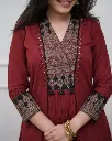 Pure-Cotton-60-60-A-Line-Machine-Printed-Kurta-Pant-Set-with-Adda-Work-Dual-Pockets-Maroon3.webp