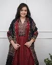 Pure-Cotton-60-60-A-Line-Machine-Printed-Kurta-Pant-Set-with-Adda-Work-Dual-Pockets-Maroon2.webp