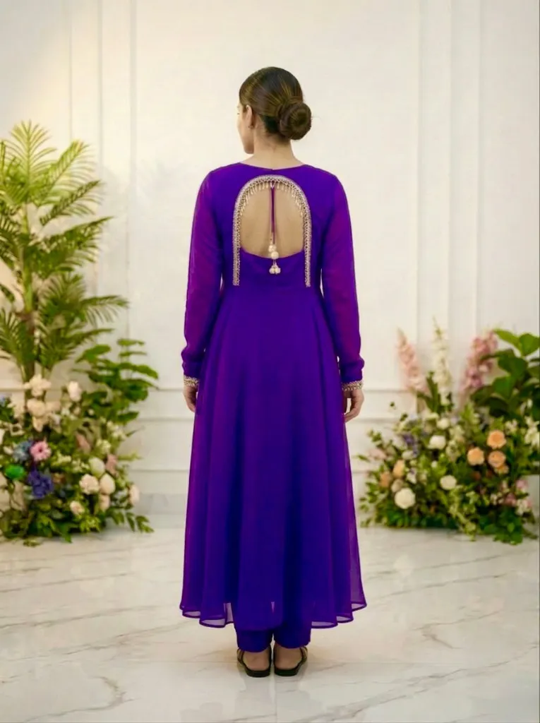 Fox-Georgette-9mm-Rainbow-Sequin-Gown-with-Crepe-Pants-and-Latkan-Dupatta2.webp