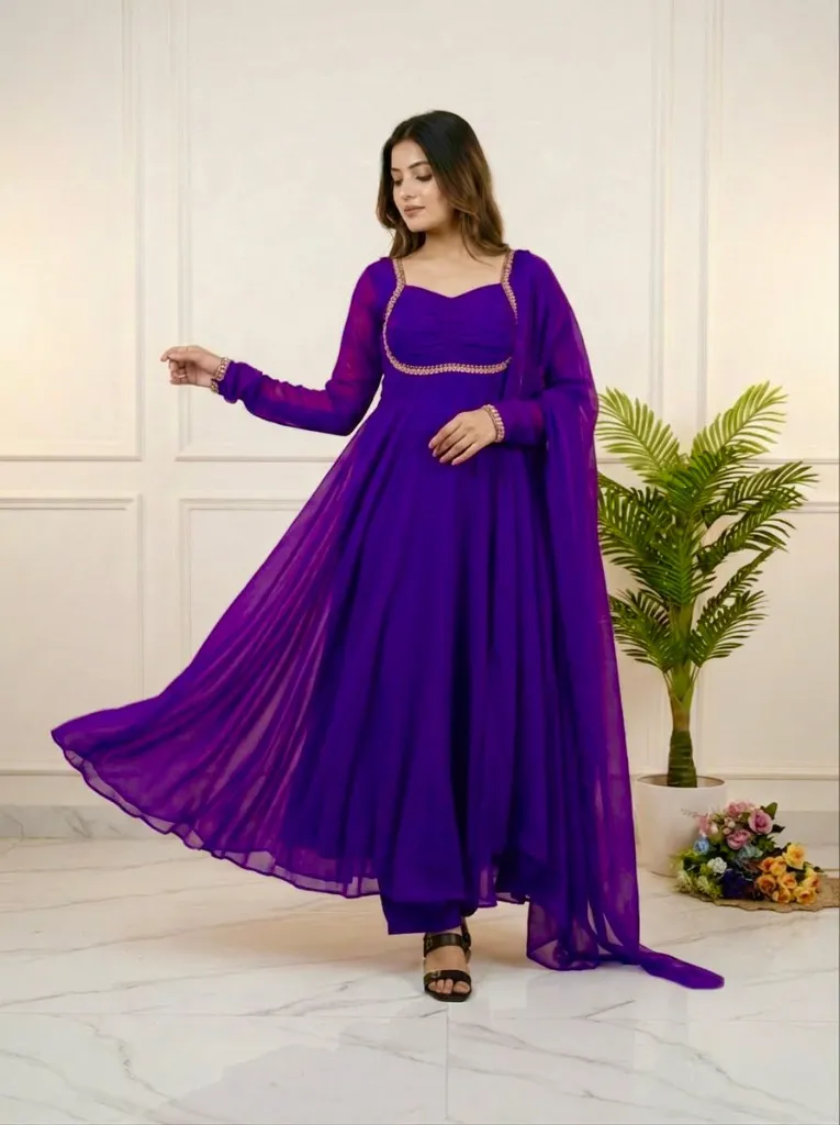 Fox-Georgette-9mm-Rainbow-Sequin-Gown-with-Crepe-Pants-and-Latkan-Dupatta1.webp