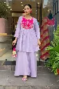 Light-Purple-Shining-Glass-Tissue-Sharara-Kurta-Set-with-Magenta-Yoke-Floral-Embroidery-Pearl-Tassels4.webp
