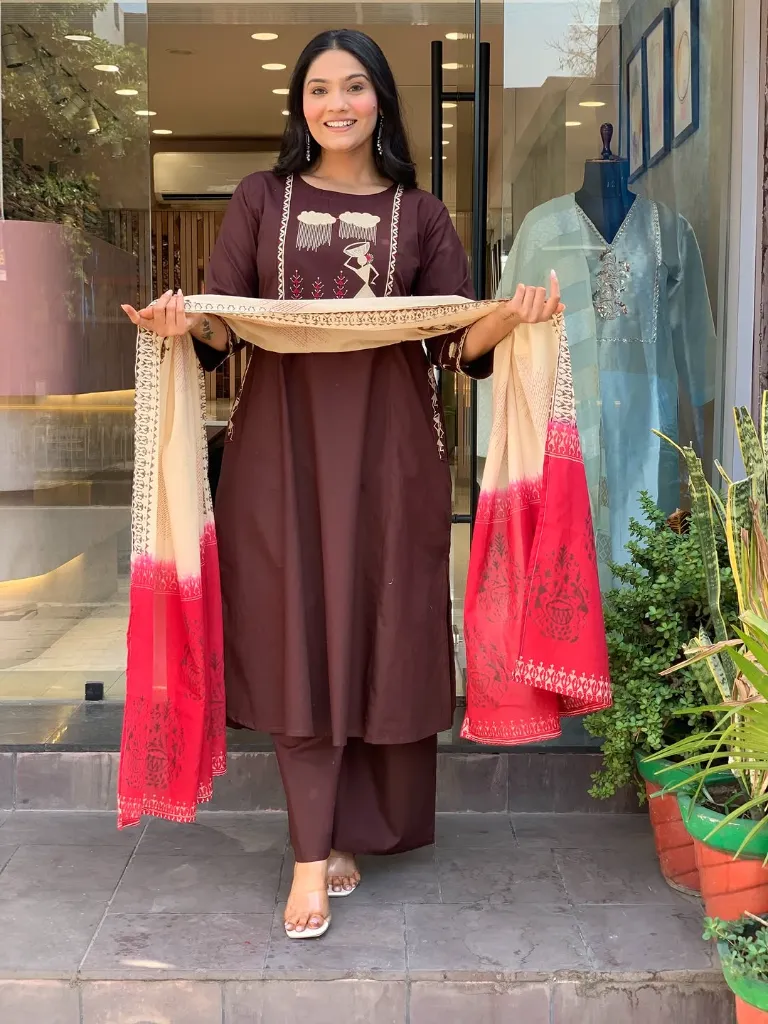 Pure-Cotton-Machine-Print-A-Line-Kurta-Pant-Set-with-Dual-Side-Pockets-Embroidery-Work4.webp