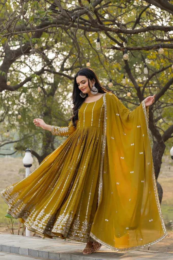 Fox-Georgette-7mm-Sequin-Embroidered-Festival-Gown-with-Voluminous-3.5m-Flair-Yellow2.webp
