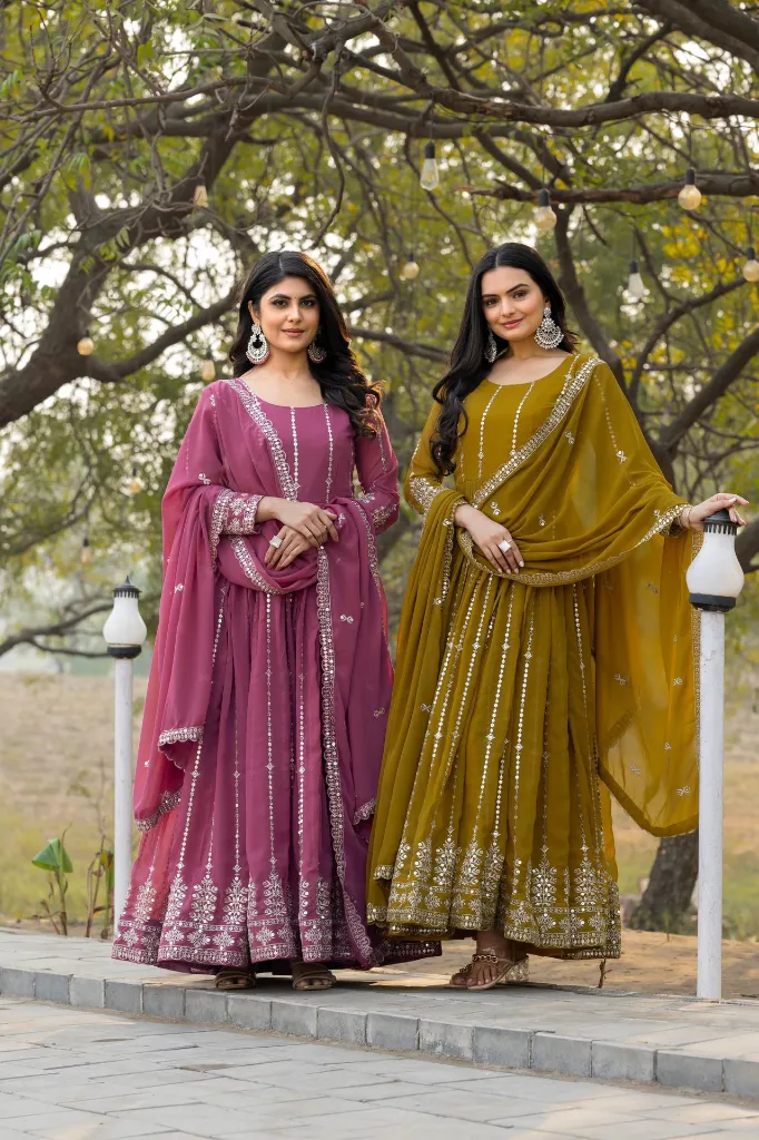 Fox-Georgette-7mm-Sequin-Embroidered-Festival-Gown-with-Voluminous-3.5m-Flair-Pink2.webp