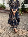Jaipur-Pure-Cotton-60x60-Bagru-Print-A-Line-Kurta-Palazzo-Set-with-Original-Mirror-Work-Free-Modern-Gen-Z-Bracelet-Gift-blue1.webp