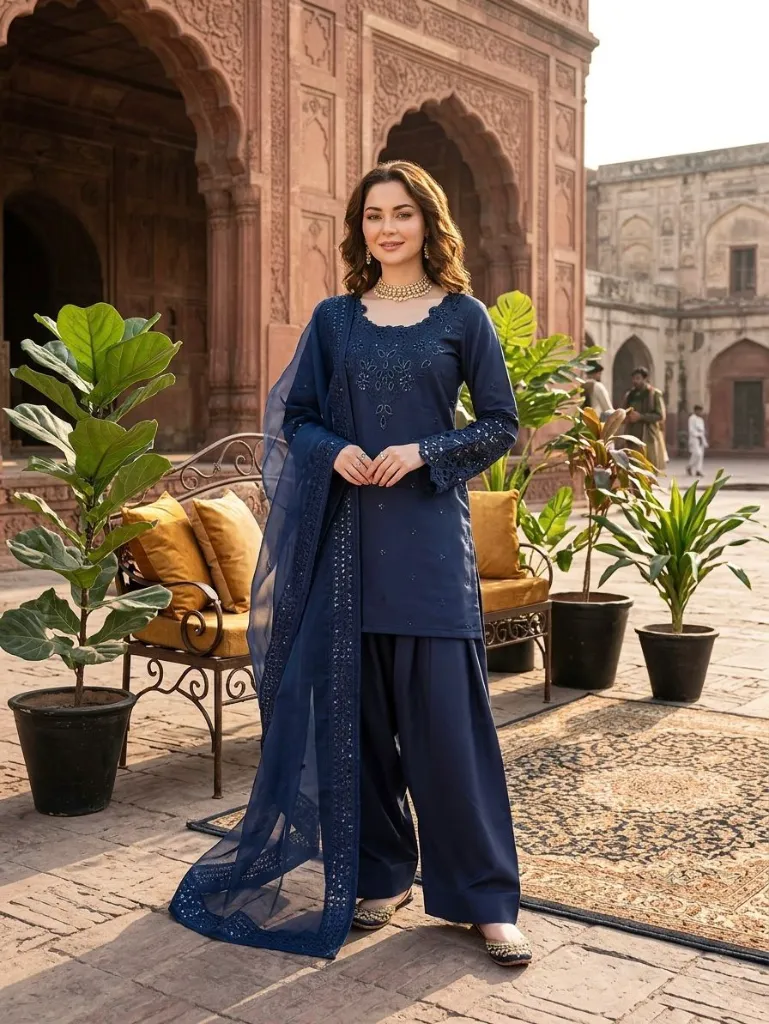 Natural-Crepe-Thread-Sequence-Work-Top-with-Farshi-Salwar-and-Organza-Silk-Dupatta-Set-blue1.webp