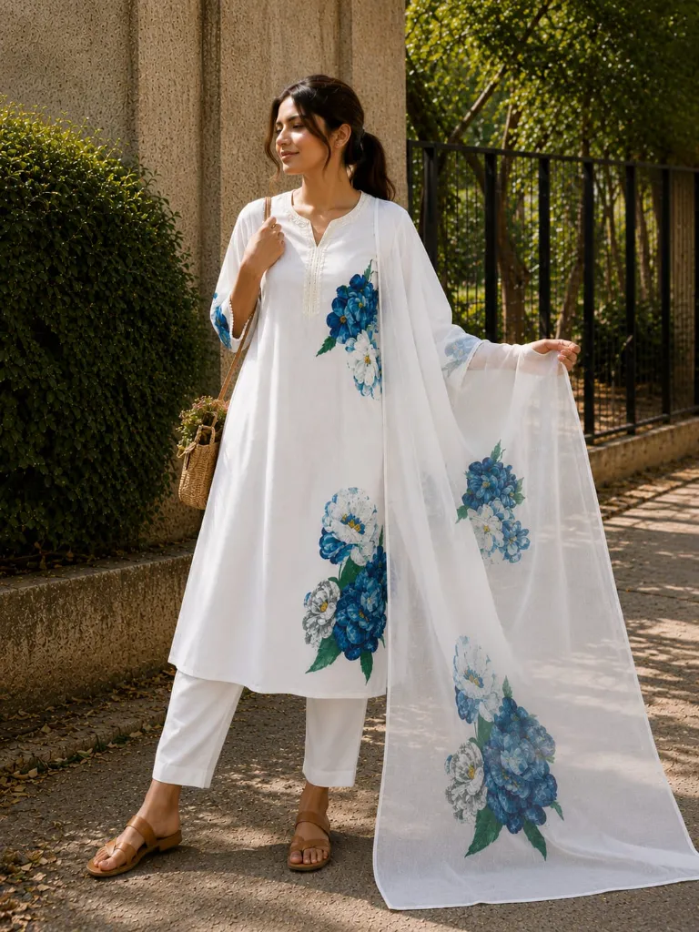 Festival-Collection-Cream-Linen-Cotton-Printed-Kurti-Pant-Set-with-Coordinating-Dupatta2.webp