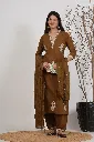 Roman-Fabric-Embroidered-Top-with-Matching-Pants-and-Chanderi-Silk-Dupatta-Set-Brown3.webp