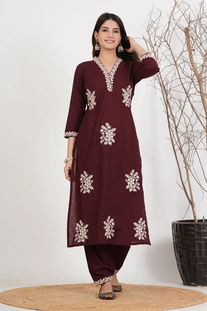 Roman-Fabric-Embroidered-Top-with-Matching-Pants-and-Chanderi-Silk-Dupatta-Set-Maroon1.webp