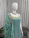 Exclusive Fendy Silk Thread and Sequence Embroidered Tunic, Matching Elastic Palazzo, and Border Work Dupatta 3-Piece Set8.webp