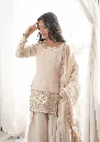 Glass Roman Silk Embroidered Top with Coordinating Dupatta and Farshi Shalwar Set7.webp