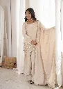 Glass Roman Silk Embroidered Top with Coordinating Dupatta and Farshi Shalwar Set2.webp