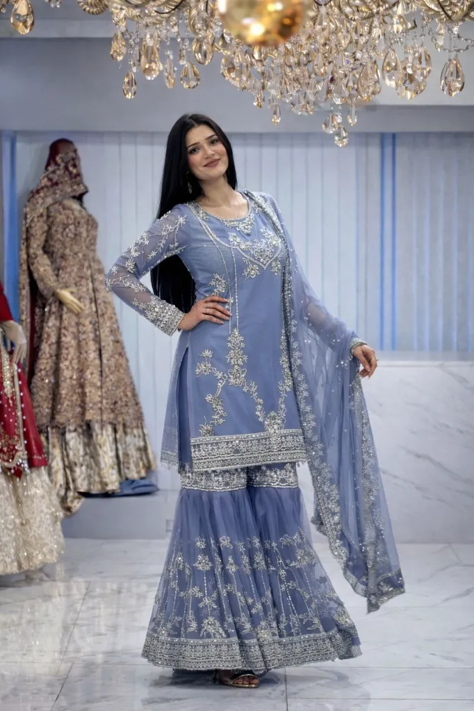 Trending-Pure-German-Chinon-Embroidered-Kurti,-Fully-Stitched-Sharara,-and-Coordinated-Dupatta-3-Piece-Fancy-Suit-Set2.webp