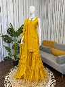 Premium-Chinon-Silk-Thread-Embroidered-Tunic,-Plain-Ruffle-Sharara,-and-Lace-Trim-Dupatta-3-Piece-Suit-Set4.webp