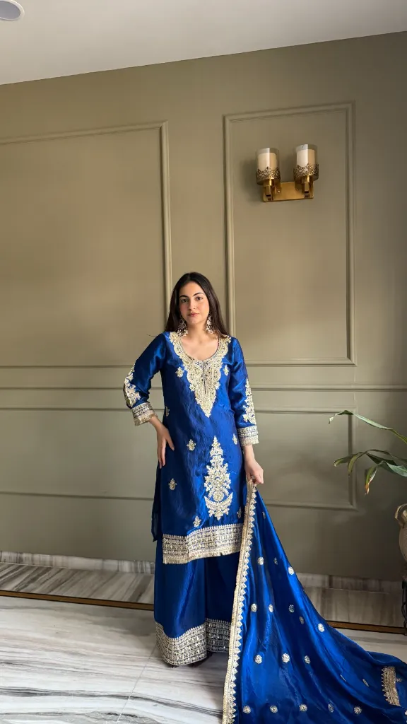 Most-Demanding-Fendi-Satin-Designer-Embroidered-Top,-Palazzo,-and-Dupatta-3-Piece-Suit-Set-Blue4.webp