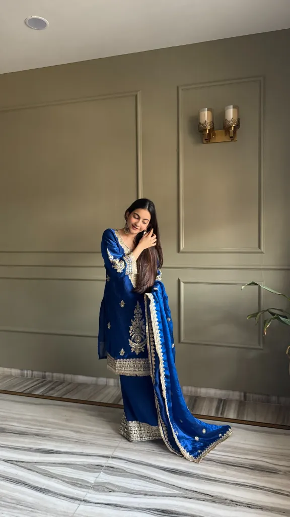 Most-Demanding-Fendi-Satin-Designer-Embroidered-Top,-Palazzo,-and-Dupatta-3-Piece-Suit-Set-Blue3.webp